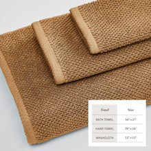 Load image into Gallery viewer, Cotton Textured Bath Towel Set - Acacia Collection