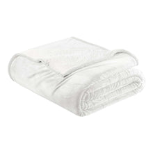 Load image into Gallery viewer, Velvet Plush Sherpa Bed Blanket - Sherpa Fleece Collection