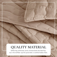 Load image into Gallery viewer, Gauze-Inspired Texture Quilt Set - Wave Stitch Collection