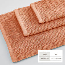 Load image into Gallery viewer, Cotton Textured Bath Towel Set - Acacia Collection
