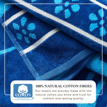 Load image into Gallery viewer, Cotton Velour Beach Towel - Maui Collection