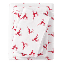 Load image into Gallery viewer, Turkish Cotton Christmas Flannel Sheet Set - Whittaker Collection