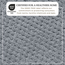 Load image into Gallery viewer, 100% Cotton Checkered Jacquard Bath Towel Set - Giuliana Collection