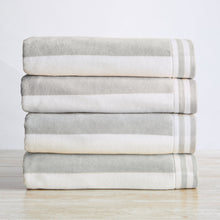 Load image into Gallery viewer, Striped Cabana Beach Towel - Edgartown Collection