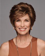 Load image into Gallery viewer, Gabor Femme &amp; Flirty Short Shag Wig, Lightweight Volumous Style with Soft Layers, Average Cap, Gl14-22SS Sandy Blonde