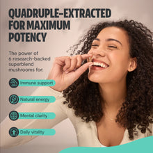 Load image into Gallery viewer, Organic Mushroom Complex Supplement Capsules