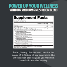 Load image into Gallery viewer, Organic Mushroom Complex Supplement Capsules