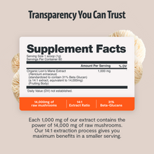 Load image into Gallery viewer, Organic Mushroom Complex Supplement Capsules