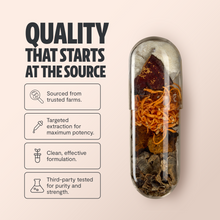 Load image into Gallery viewer, Organic Mushroom Complex Supplement Capsules
