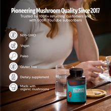Load image into Gallery viewer, Organic Mushroom Complex Supplement Capsules