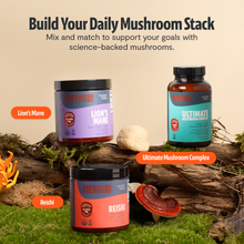 Load image into Gallery viewer, Organic Mushroom Complex Supplement Capsules