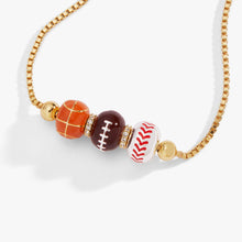 Load image into Gallery viewer, Game On Spinner Bolo Bracelet