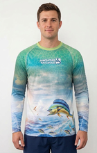 Load image into Gallery viewer, Men's Bull Dolphin L/S UV Fishing Shirt