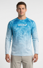 Load image into Gallery viewer, Men's Marlin Hex L/S UV Fishing Shirt