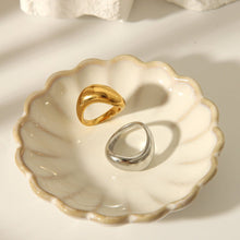 Load image into Gallery viewer, Geometric Brilliance Ring Minimalist High-Shine Bands for Stacking &amp; Styling (MAC272)