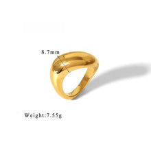 Load image into Gallery viewer, Geometric Brilliance Ring Minimalist High-Shine Bands for Stacking &amp; Styling (MAC272)