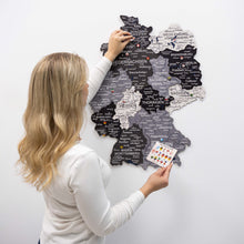 Load image into Gallery viewer, 3D Germany Wooden Map Nordik