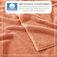 Load image into Gallery viewer, Cotton Textured Bath Towel Set - Acacia Collection