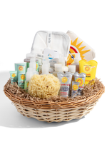 Load image into Gallery viewer, Super Deluxe Newborn Gift Basket