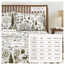Load image into Gallery viewer, Turkish Cotton Flannel Sheet - Lakeview Collection