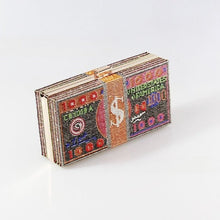 Load image into Gallery viewer, ‌Glamorous Fully Bedazzled Dollar Motif Evening Bag Party Clutch (MAC293)