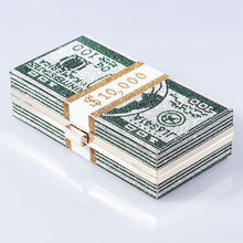 Load image into Gallery viewer, ‌Glamorous Fully Bedazzled Dollar Motif Evening Bag Party Clutch (MAC293)