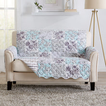 Load image into Gallery viewer, Reversible Floral Patchwork Furniture Protector - Maribel Collection