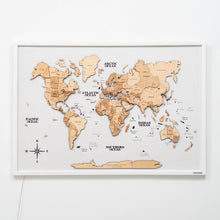 Load image into Gallery viewer, Map on Board LED 2.0 Gold