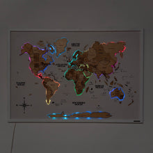 Load image into Gallery viewer, Map on Board LED 2.0 Gold