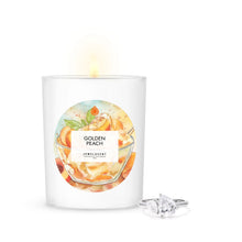Load image into Gallery viewer, Golden Peach 10oz Mystery Jewelry  Candle