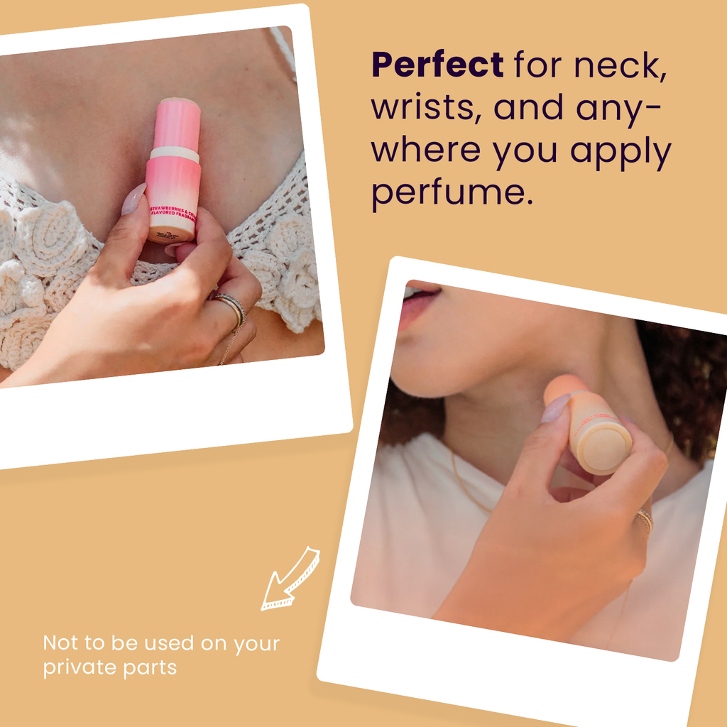 Golden Vanilla Flavored Solid Fragrance Stick Fragrance