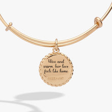 Load image into Gallery viewer, Grandma 'Wise And Warm, Her Love Feels Like Home' Charm Bangle