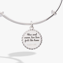 Load image into Gallery viewer, Grandma 'Wise And Warm, Her Love Feels Like Home' Charm Bangle