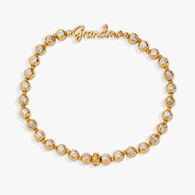 Load image into Gallery viewer, Grandma Elongated Crystal Stretch Bracelet