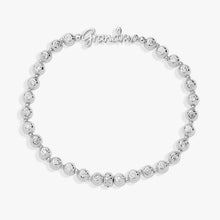 Load image into Gallery viewer, Grandma Elongated Crystal Stretch Bracelet