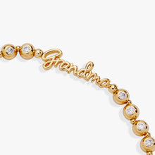 Load image into Gallery viewer, Grandma Elongated Crystal Stretch Bracelet
