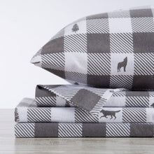 Load image into Gallery viewer, 100% Turkish Cotton Flannel Sheet Sets - Boulder Collection