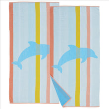 Load image into Gallery viewer, 2 Pack Vibrant Beach Towels - Boca Collection