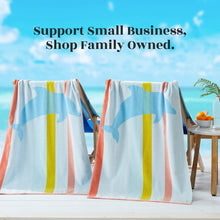 Load image into Gallery viewer, 2 Pack Vibrant Beach Towels - Boca Collection