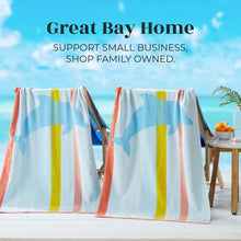 Load image into Gallery viewer, 2 Pack Vibrant Beach Towels - Boca Collection