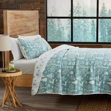 Load image into Gallery viewer, Lodge Woods Quilt - Winter Solstice Collection