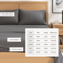 Load image into Gallery viewer, Heathered Solid Cotton Blend Flannel Sheet Set - Anders Collection