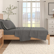 Load image into Gallery viewer, Heathered Solid Cotton Blend Flannel Sheet Set - Anders Collection