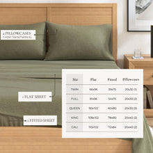 Load image into Gallery viewer, Heathered Solid Cotton Blend Flannel Sheet Set - Anders Collection