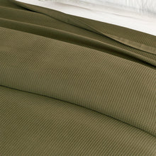 Load image into Gallery viewer, 100% Cotton Small Waffle Weave Blanket - Hazel Collection