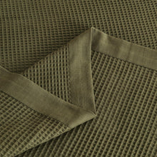 Load image into Gallery viewer, 100% Cotton Small Waffle Weave Blanket - Hazel Collection