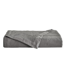 Load image into Gallery viewer, 100% Cotton Small Waffle Weave Blanket - Hazel Collection