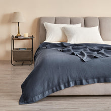 Load image into Gallery viewer, 100% Cotton Small Waffle Weave Blanket - Hazel Collection