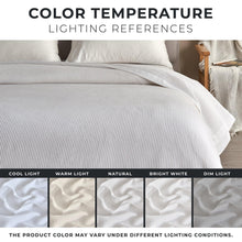 Load image into Gallery viewer, 100% Cotton Small Waffle Weave Blanket - Hazel Collection