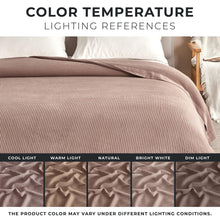Load image into Gallery viewer, 100% Cotton Small Waffle Weave Blanket - Hazel Collection